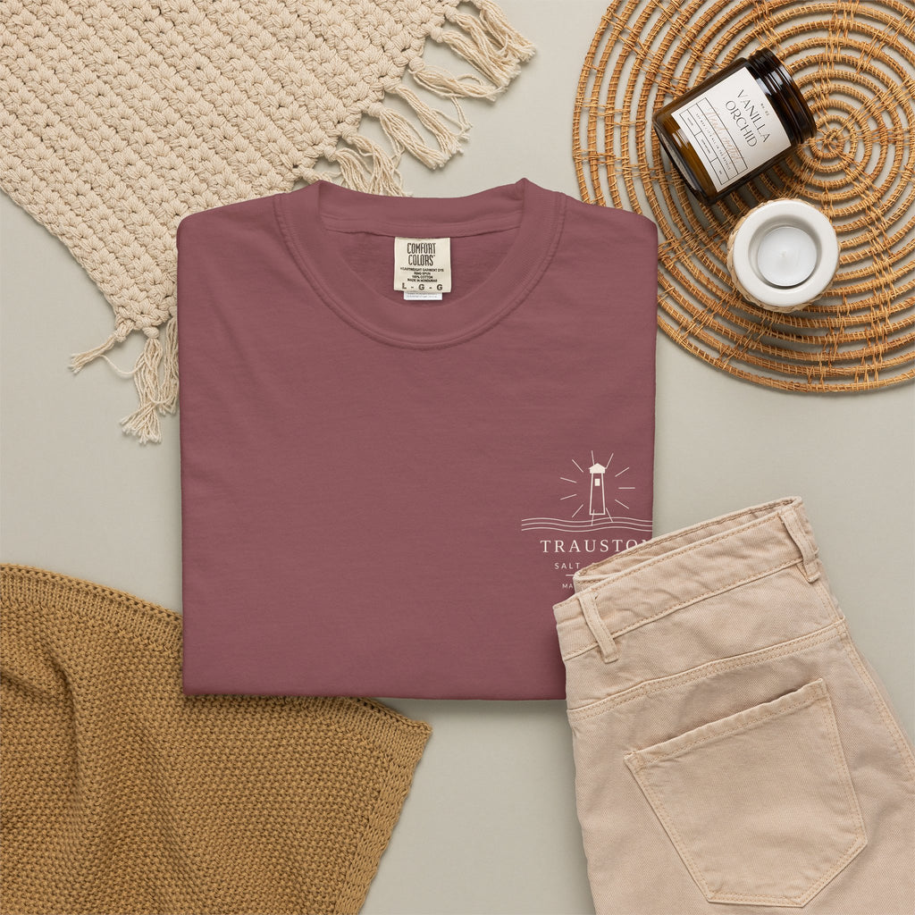 Salt and Light Garment-Dyed Tee — Light Graphic