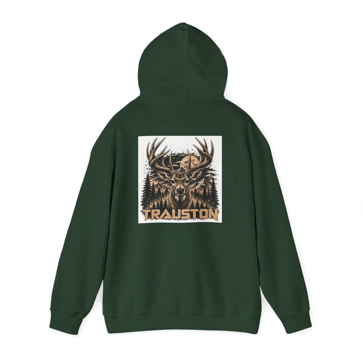 Deer Forest Back-Print Hoodie
