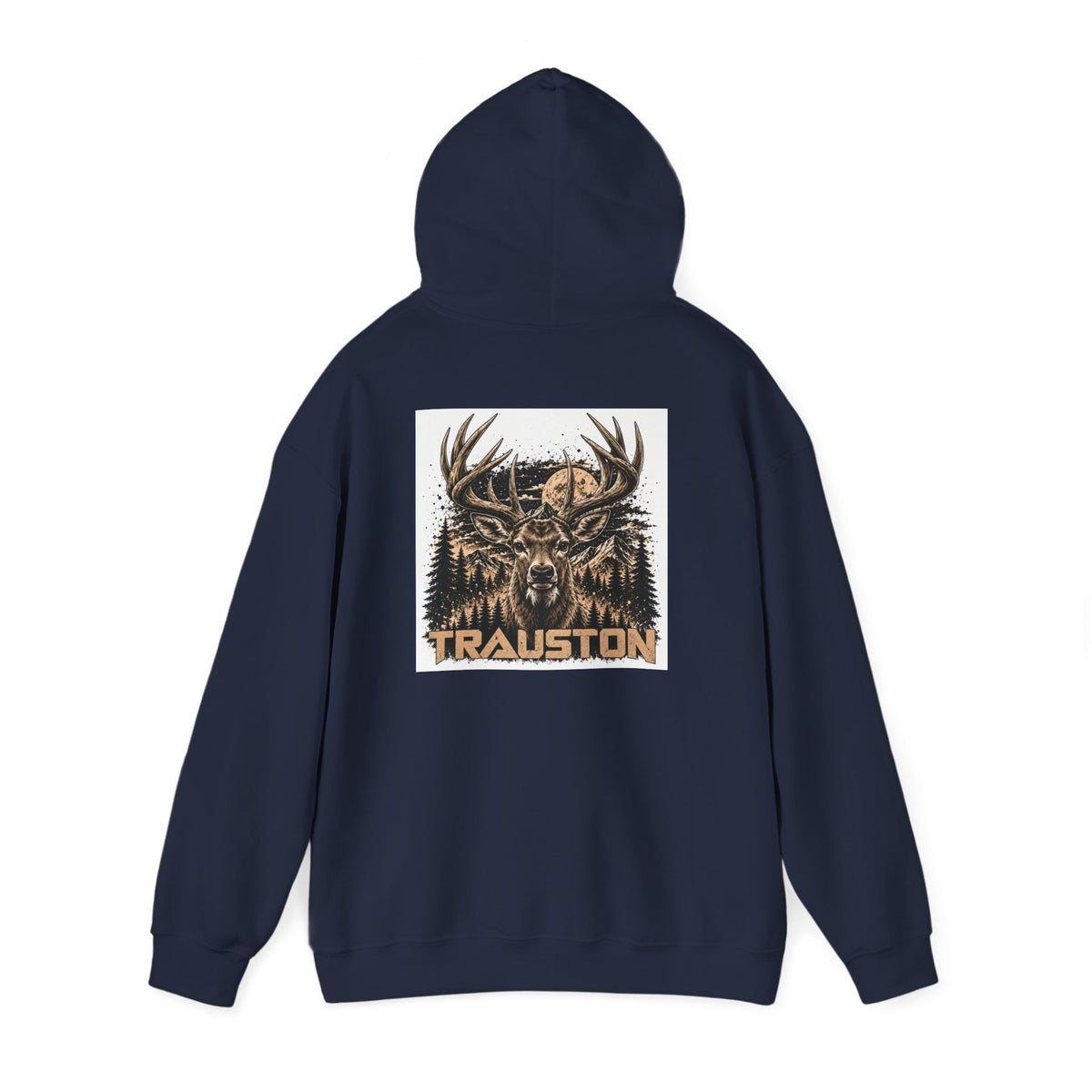 Deer Forest Back-Print Hoodie