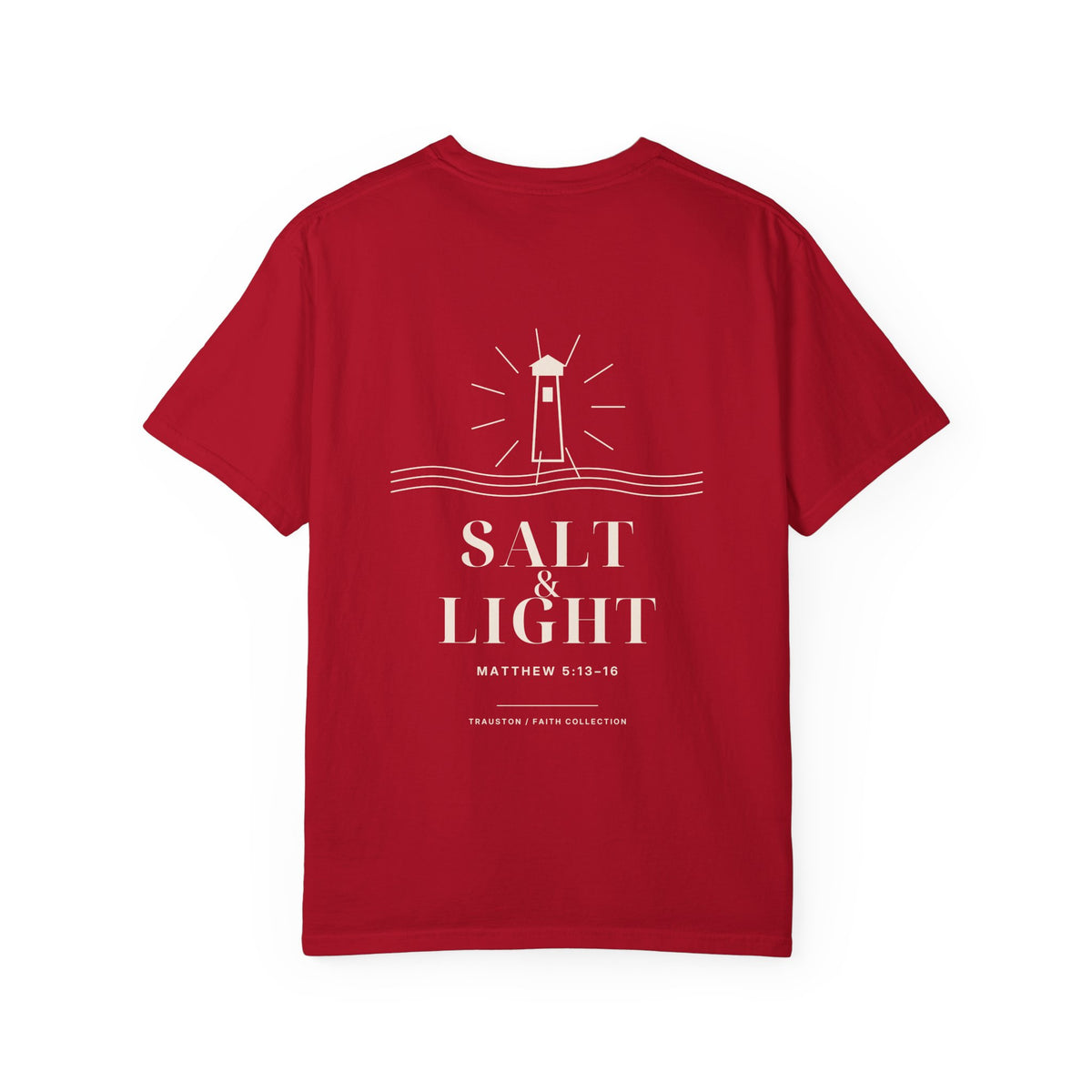Salt and Light Garment-Dyed Tee — Light Graphic