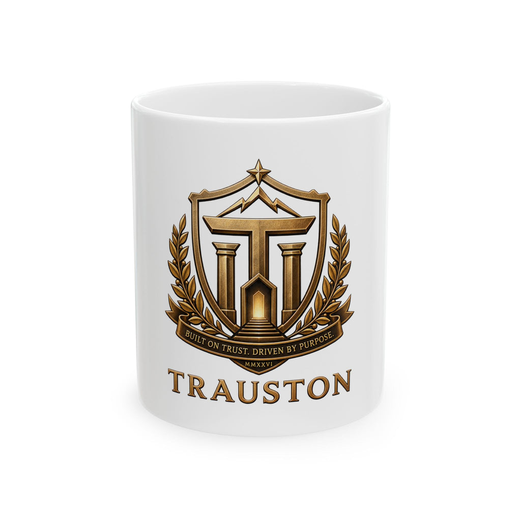 TRAUSTON | Family Crest Ceramic Mug, 11oz