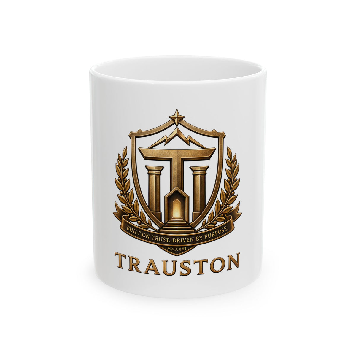 TRAUSTON | Family Crest Ceramic Mug, 11oz