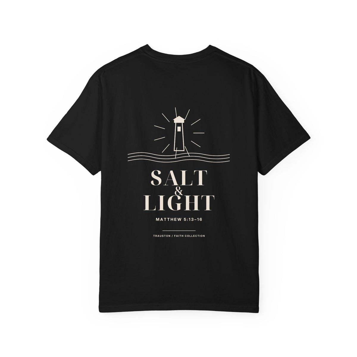 Salt and Light Garment-Dyed Tee — Light Graphic