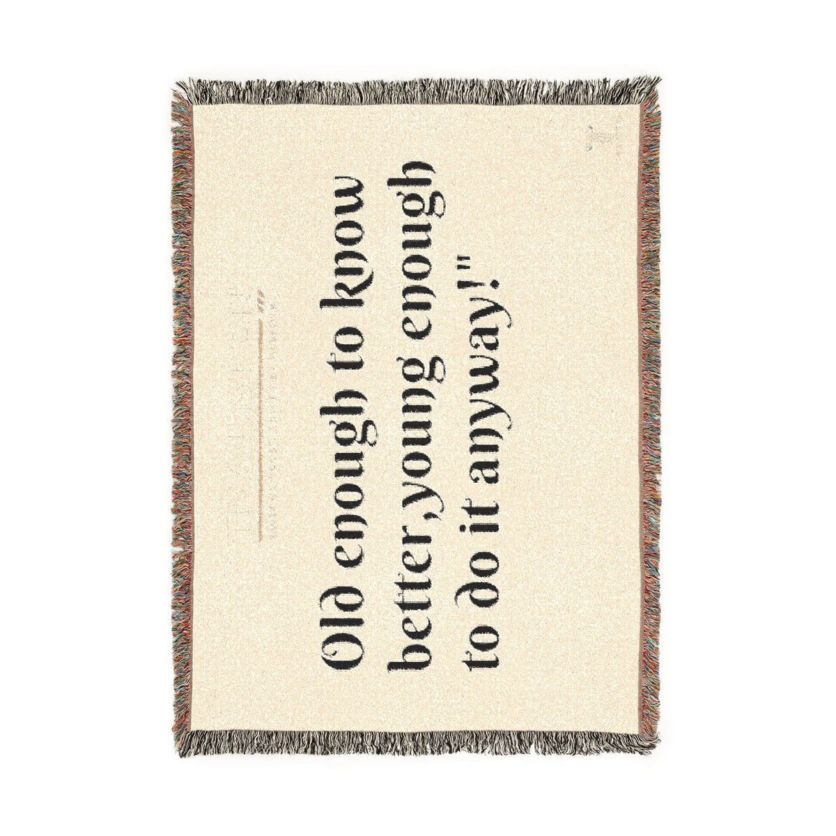 TRAUSTON | Old Enough Woven Blanket