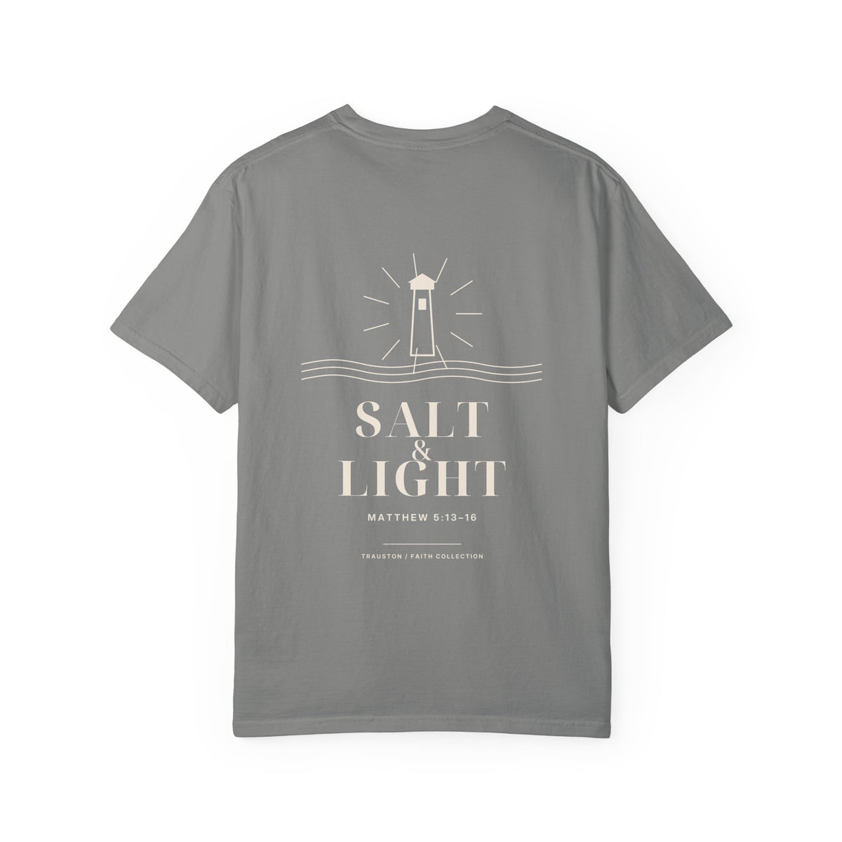 Salt and Light Garment-Dyed Tee — Light Graphic