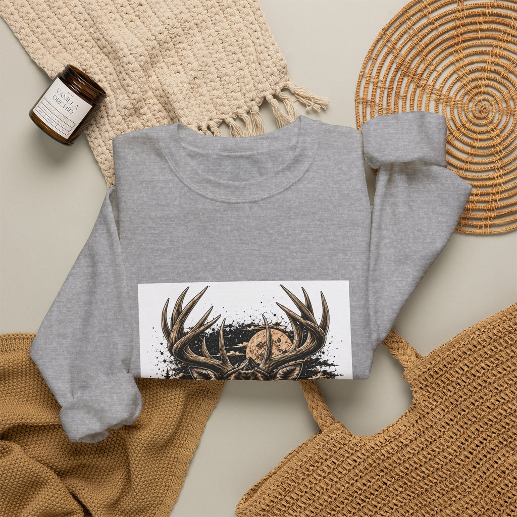 Deer Forest Crewneck Sweatshirt