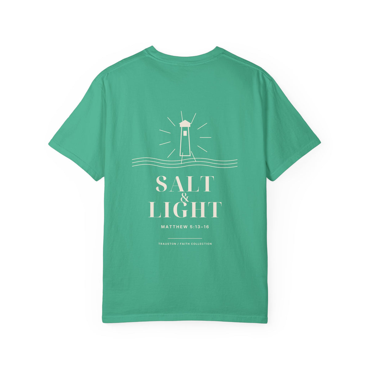 Salt and Light Garment-Dyed Tee — Light Graphic