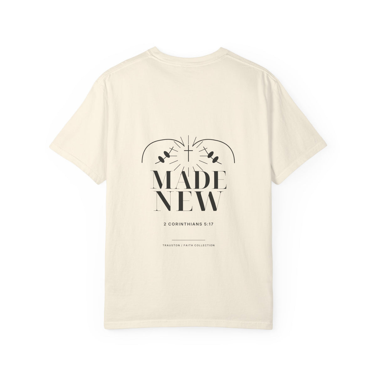 Made New Garment-Dyed Tee — Dark Graphic