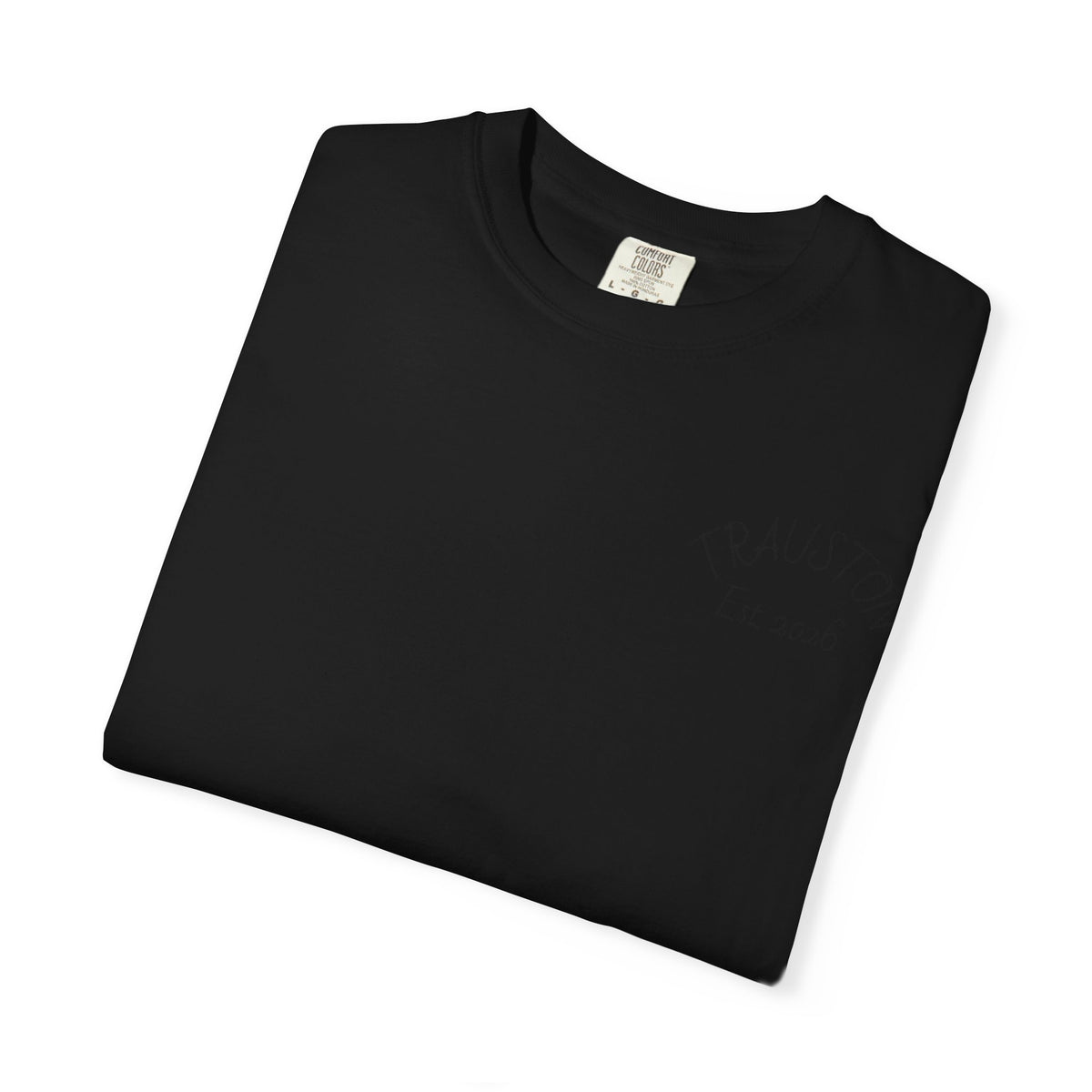 Est. 2026 & Wordmark Garment-Dyed Tee