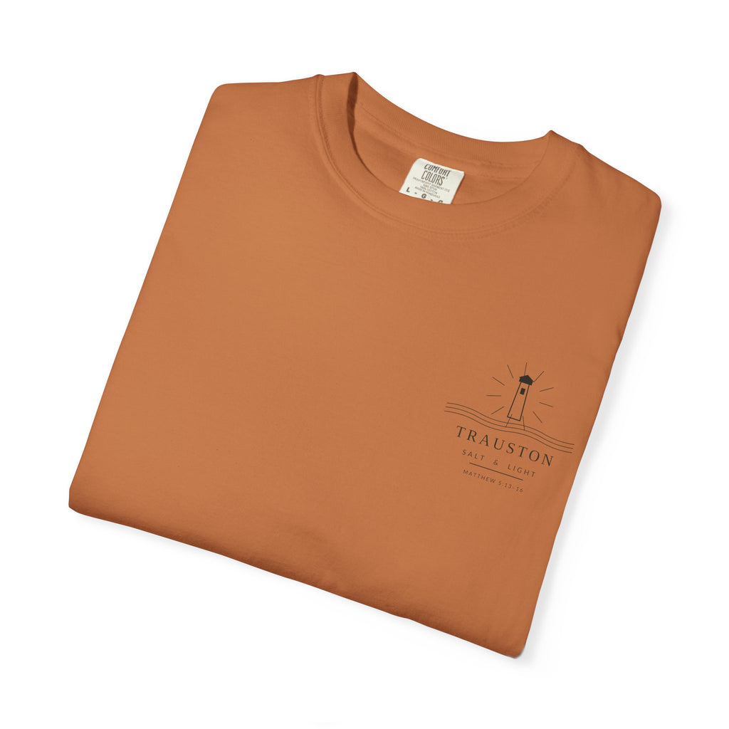 Salt and Light Garment-Dyed Tee — Dark Graphic