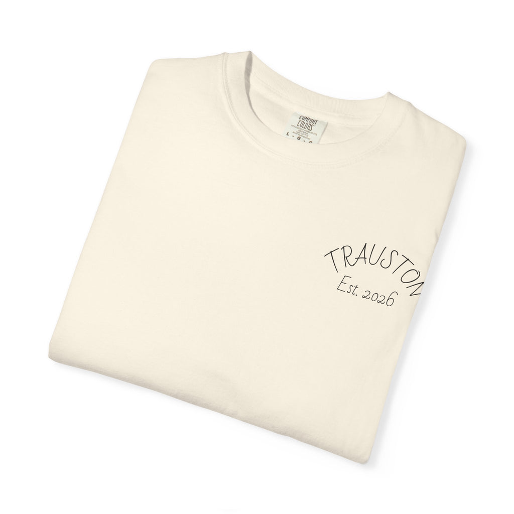 Est. 2026 & Wordmark Garment-Dyed Tee