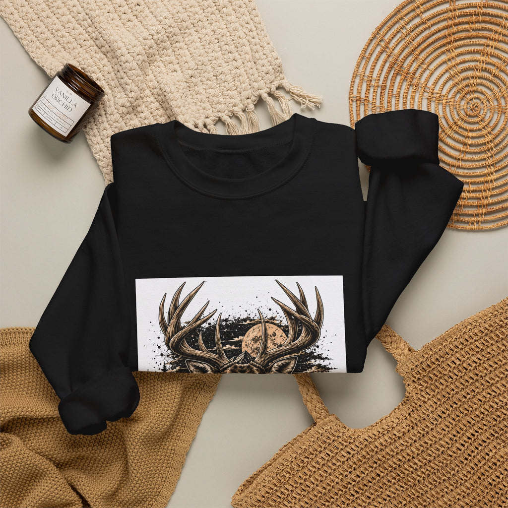 Deer Forest Crewneck Sweatshirt