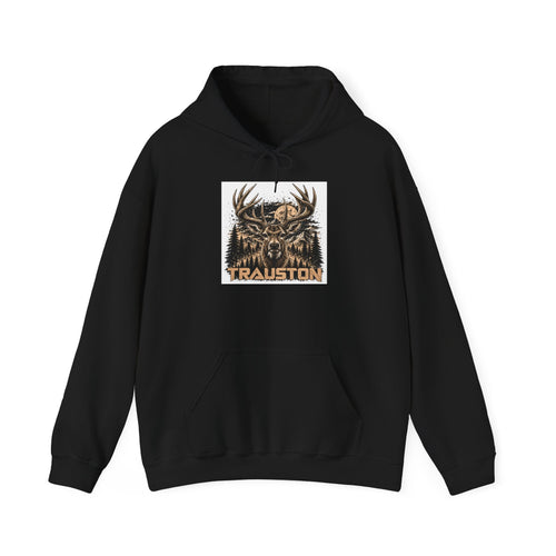 Deer Forest Front-Print Hoodie