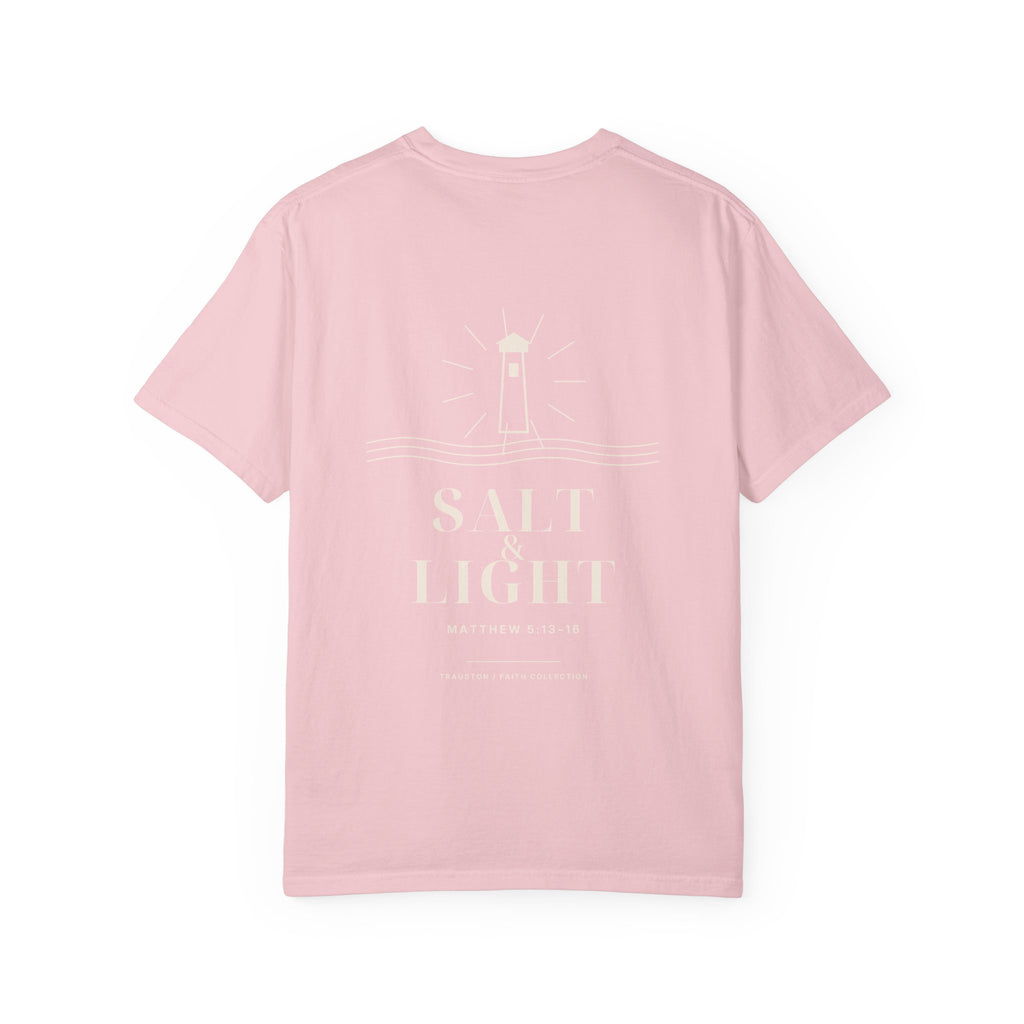 Salt and Light Garment-Dyed Tee — Light Graphic