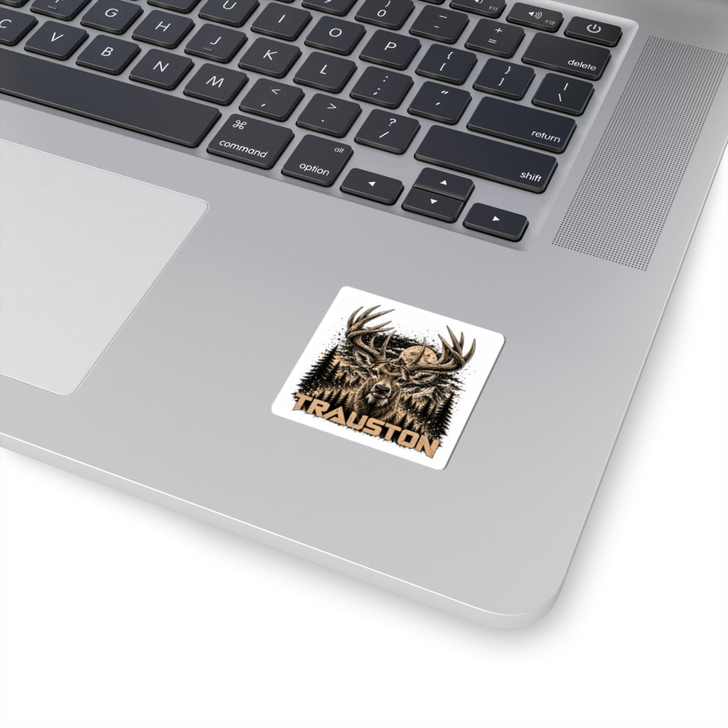 Deer Forest Kiss-Cut Sticker