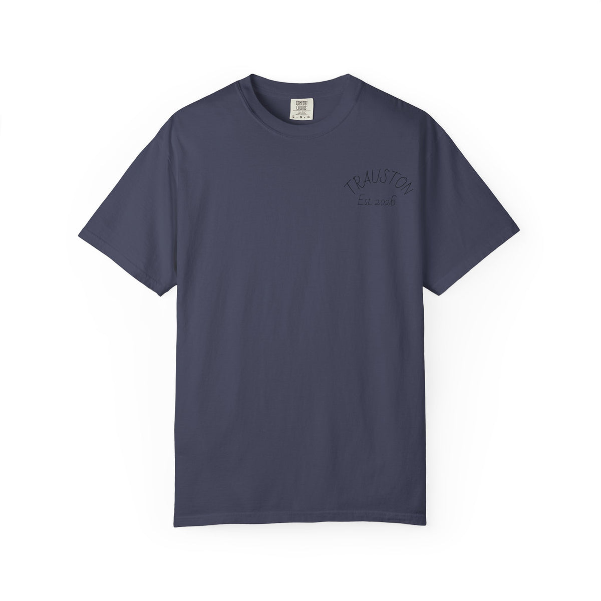 Est. 2026 & Wordmark Garment-Dyed Tee