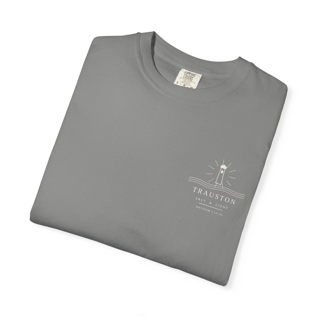 Salt and Light Garment-Dyed Tee — Light Graphic