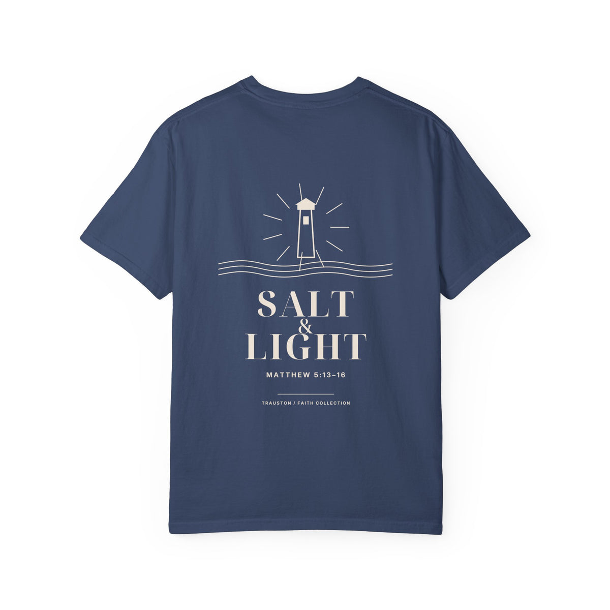 Salt and Light Garment-Dyed Tee — Light Graphic