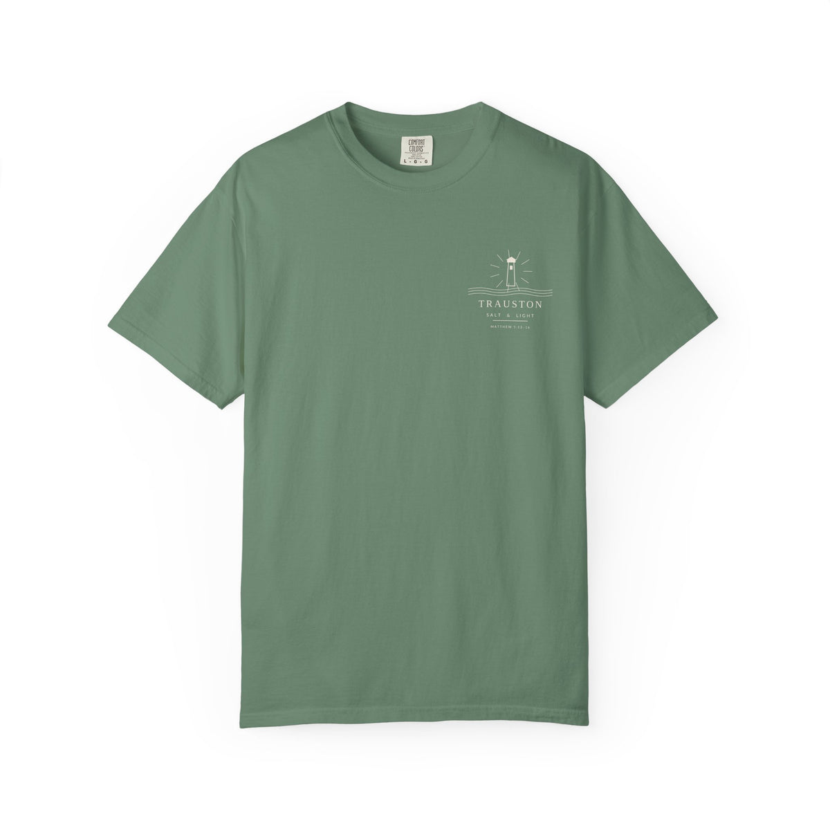 Salt and Light Garment-Dyed Tee — Light Graphic