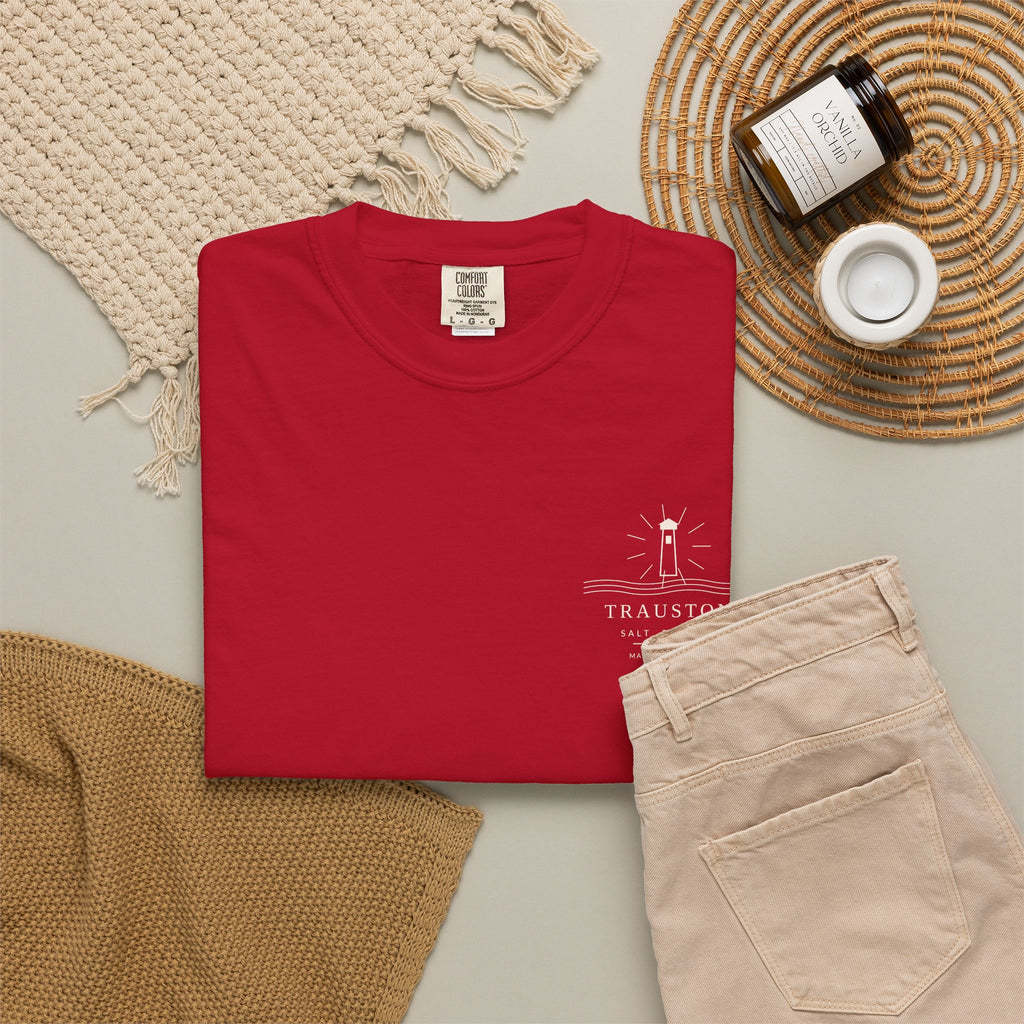 Salt and Light Garment-Dyed Tee — Light Graphic