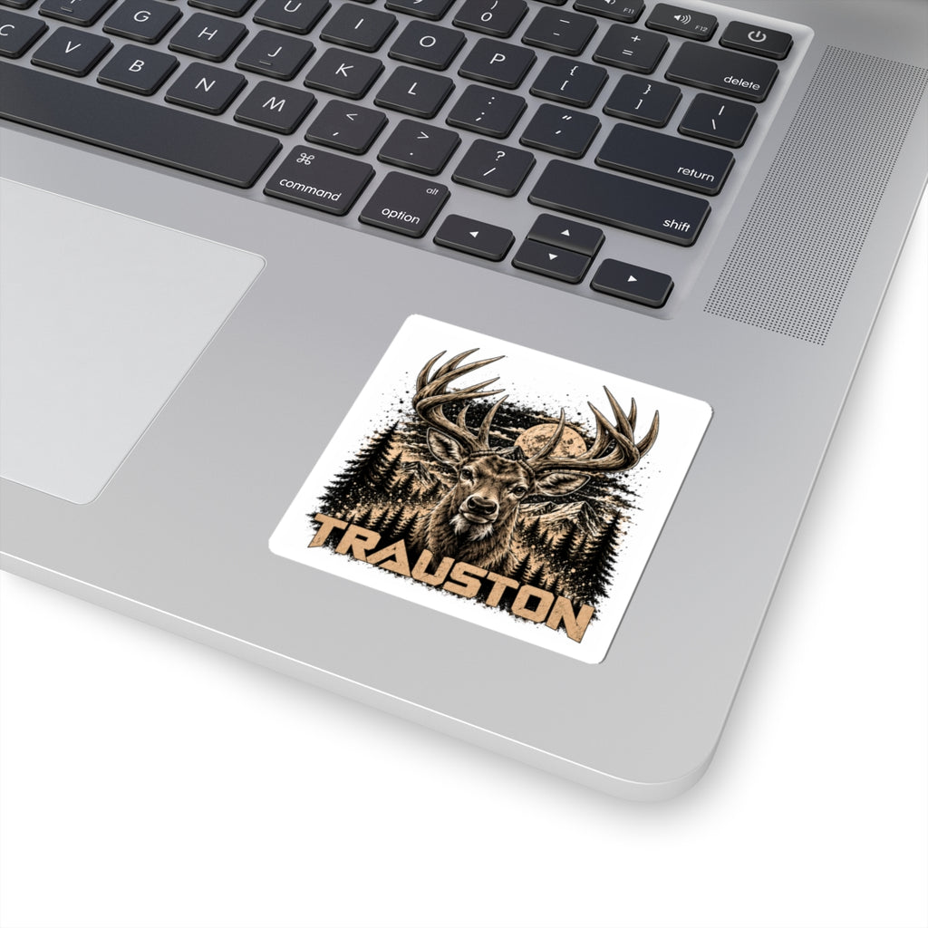 Deer Forest Kiss-Cut Sticker