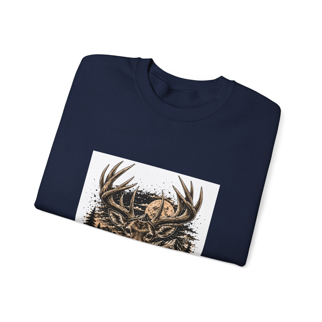 Deer Forest Crewneck Sweatshirt