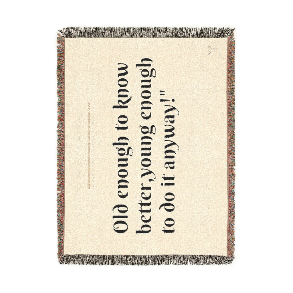 TRAUSTON | Old Enough Woven Blanket