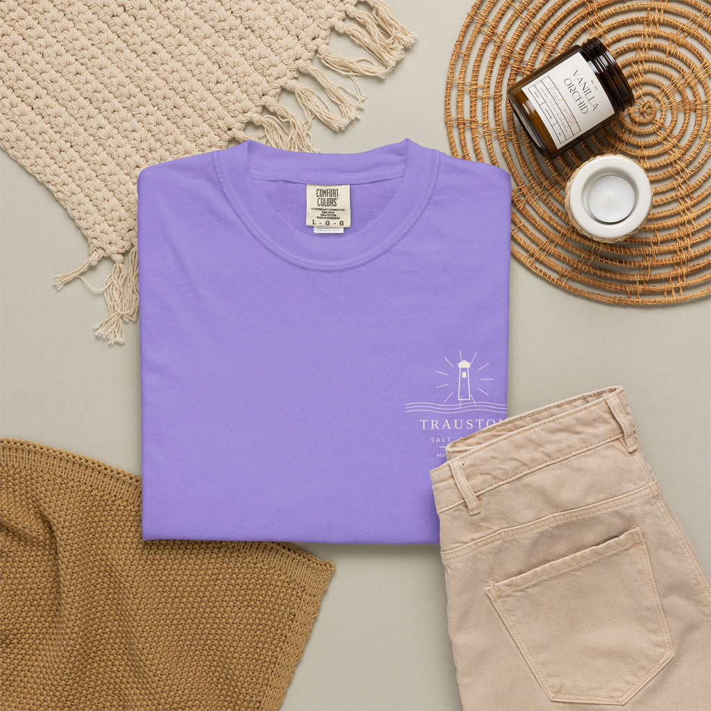 Salt and Light Garment-Dyed Tee — Light Graphic