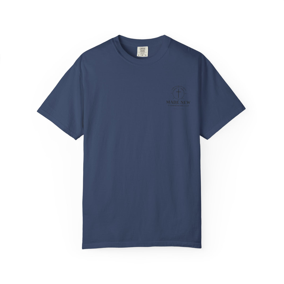 Made New Garment-Dyed Tee — Dark Graphic