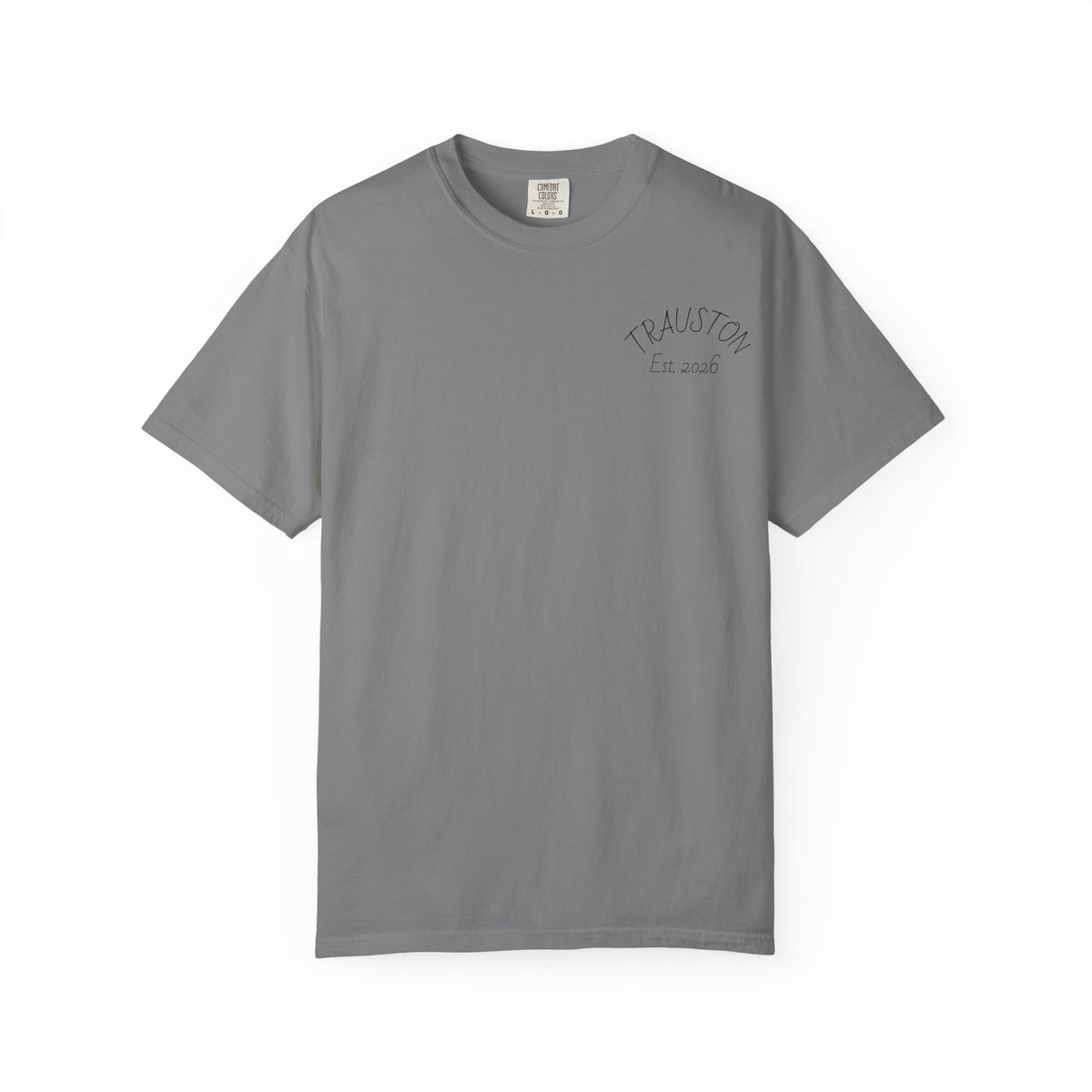 Est. 2026 & Wordmark Garment-Dyed Tee