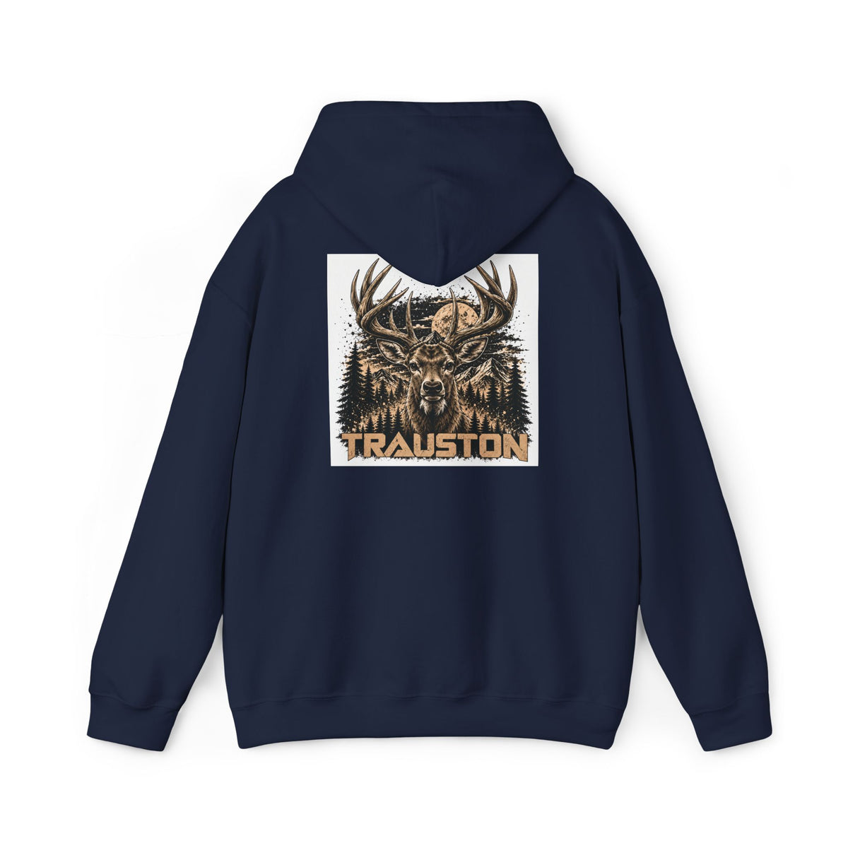 Deer Forest Back-Print Hoodie