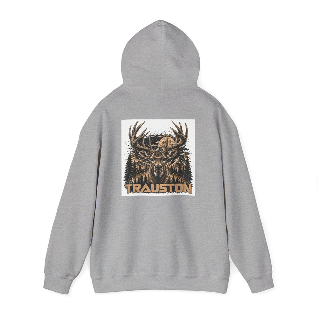 Deer Forest Back-Print Hoodie