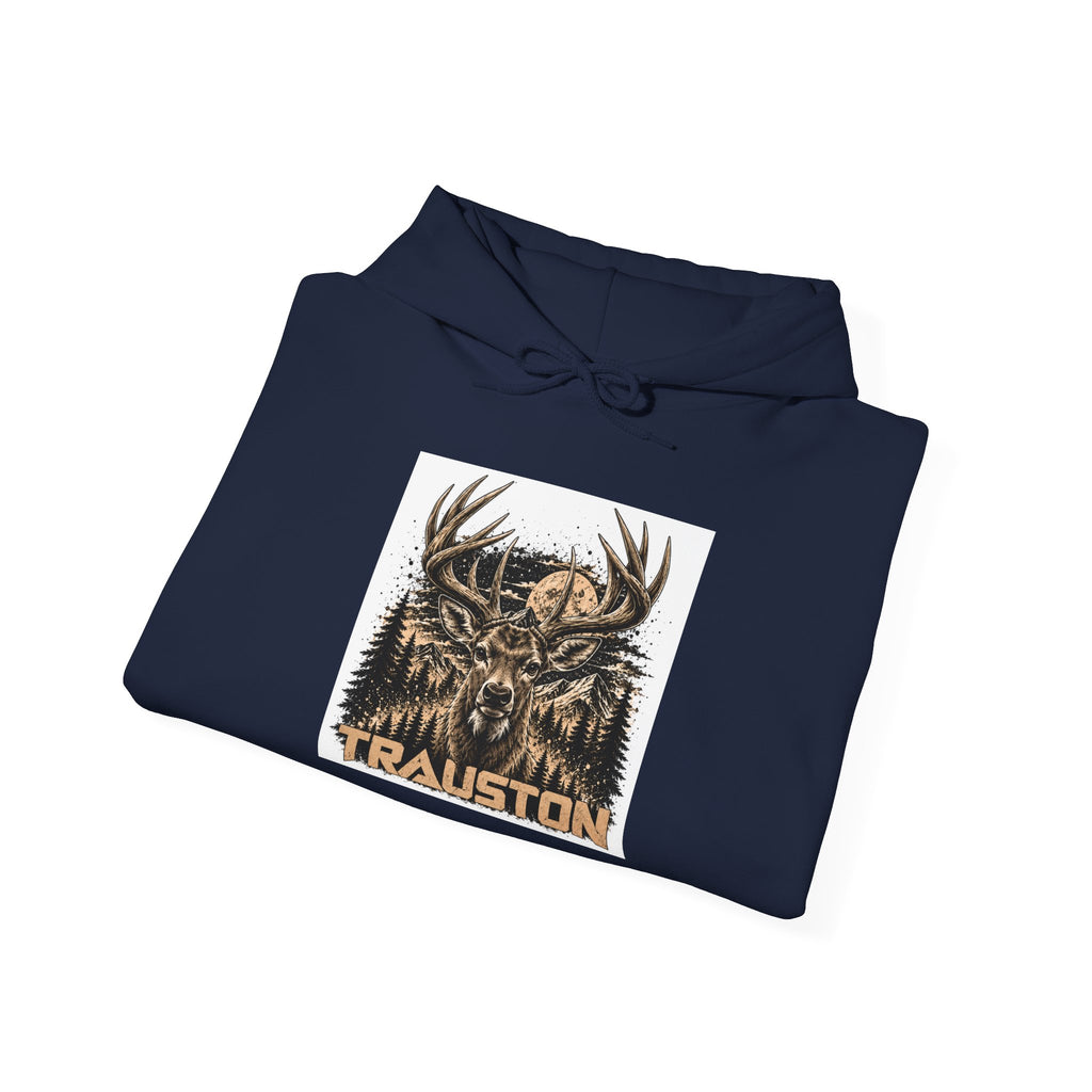 Deer Forest Front-Print Hoodie