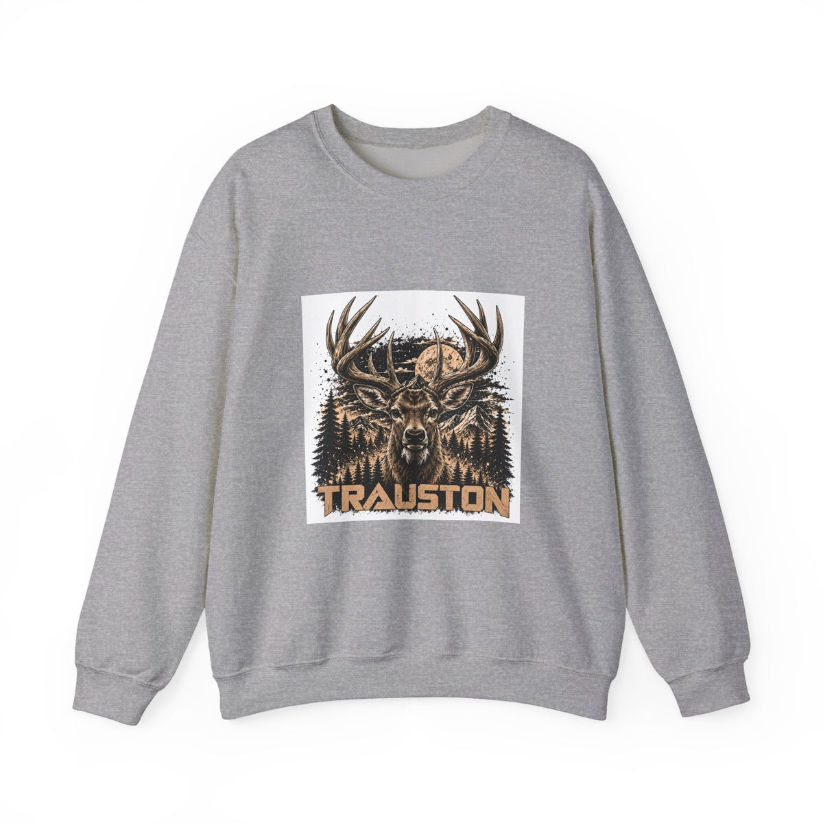 Deer Forest Crewneck Sweatshirt