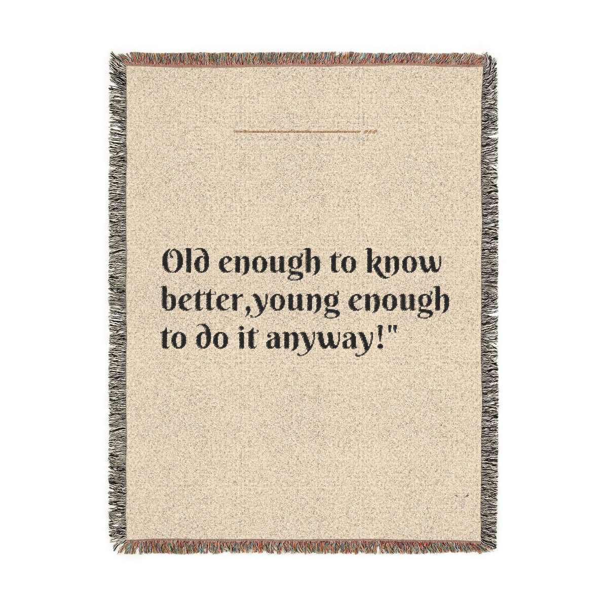 TRAUSTON | Old Enough Woven Blanket