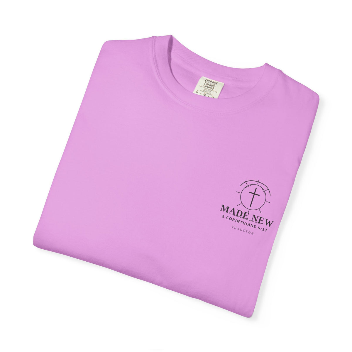 Made New Garment-Dyed Tee — Dark Graphic
