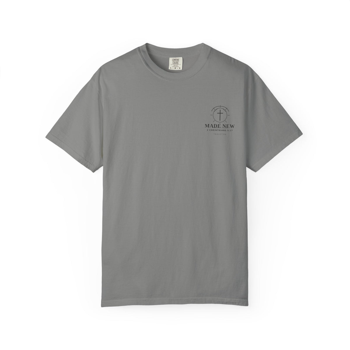 Made New Garment-Dyed Tee — Dark Graphic