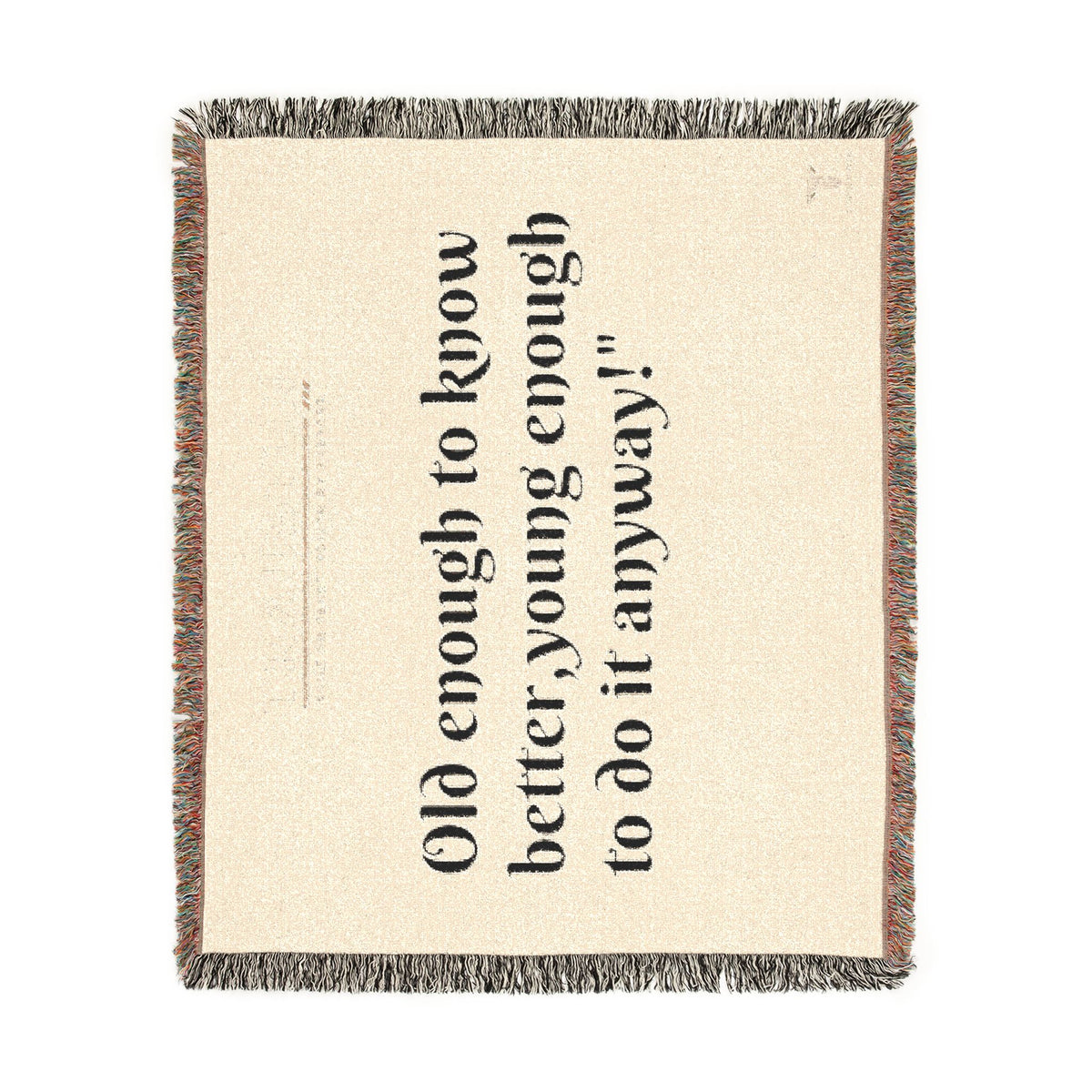 TRAUSTON | Old Enough Woven Blanket
