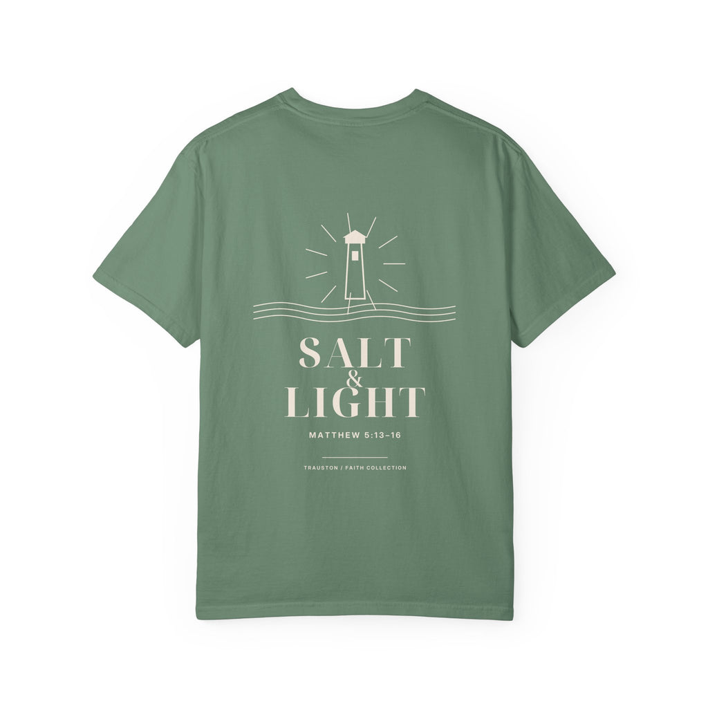 Salt and Light Garment-Dyed Tee — Light Graphic