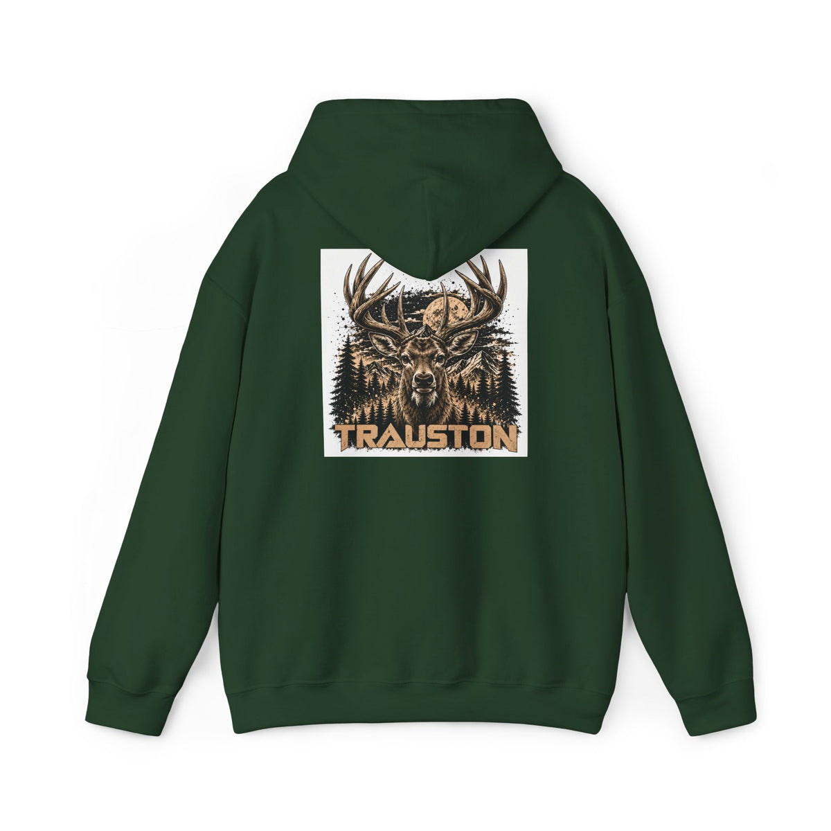 Deer Forest Back-Print Hoodie