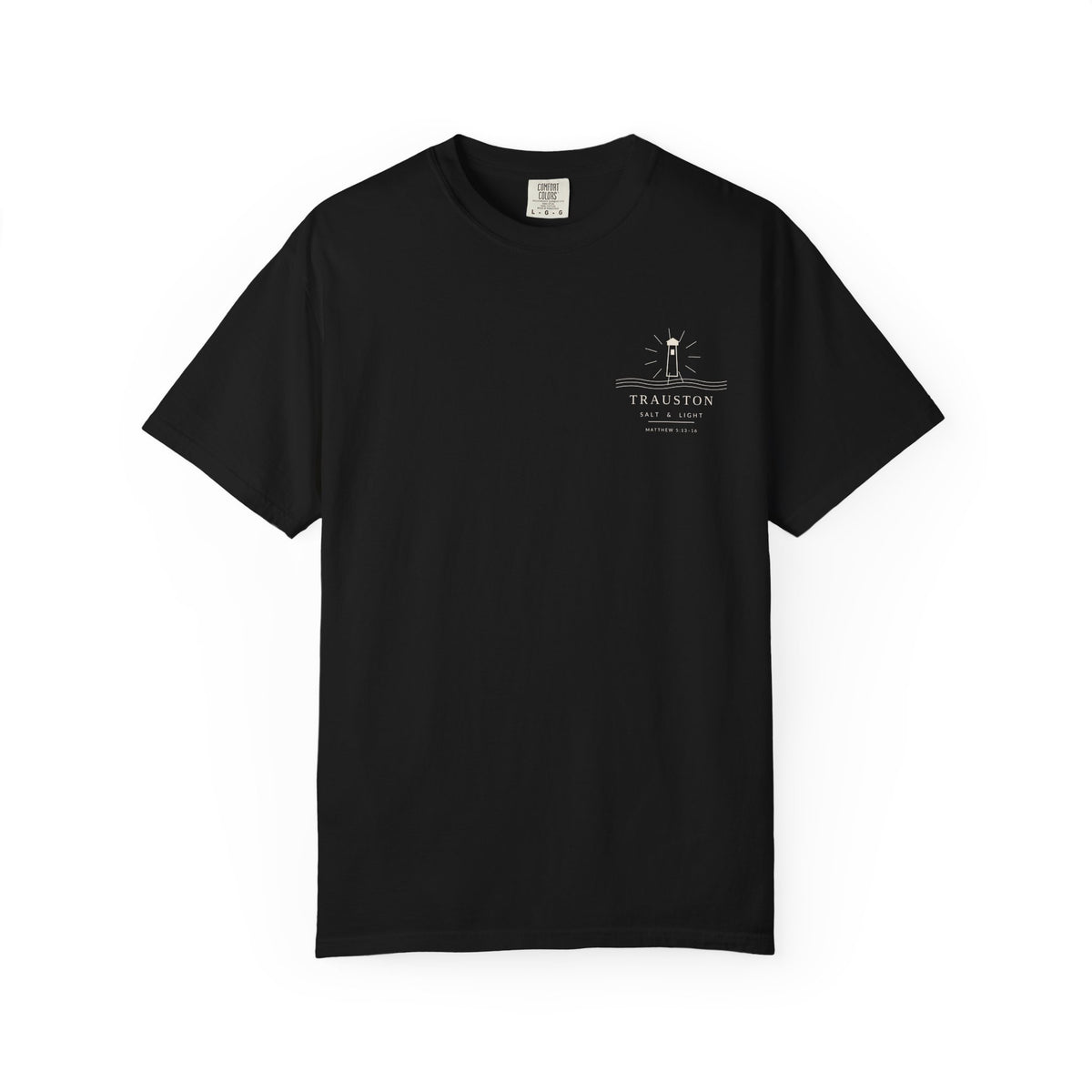 Salt and Light Garment-Dyed Tee — Light Graphic
