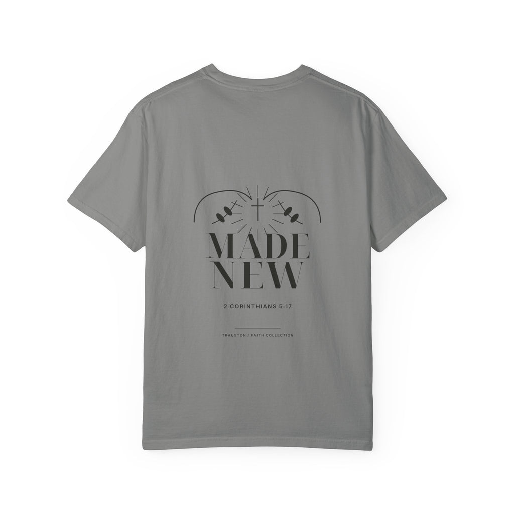 Made New Garment-Dyed Tee — Dark Graphic