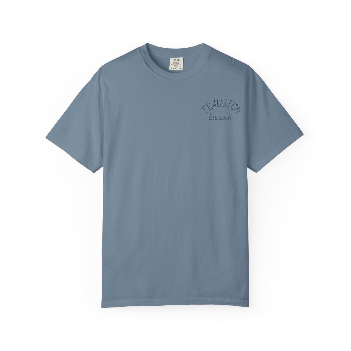 Est. 2026 & Wordmark Garment-Dyed Tee