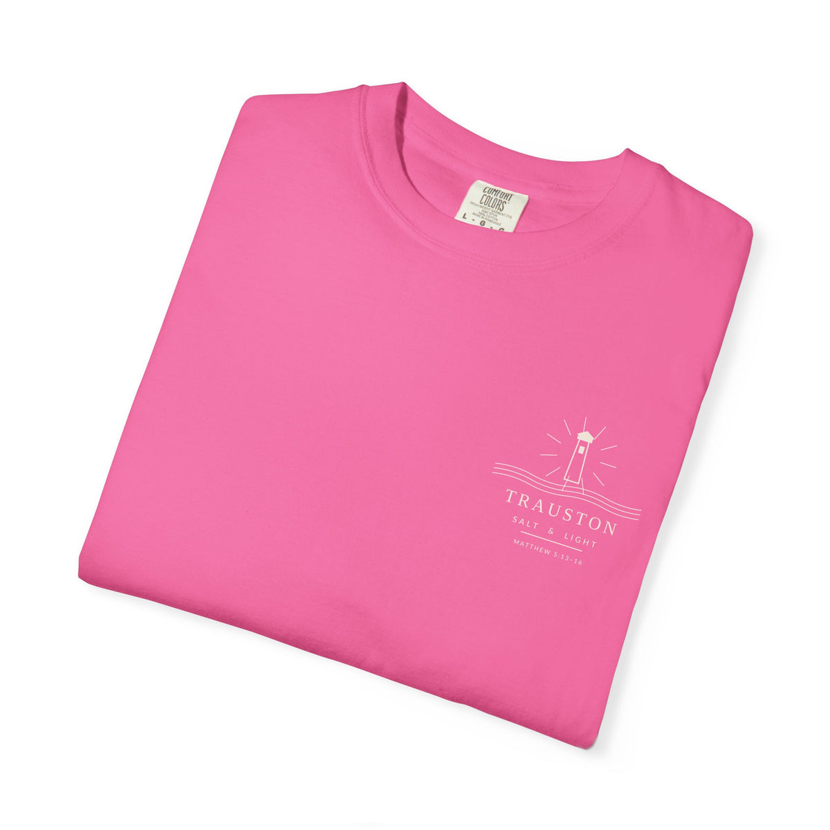 Salt and Light Garment-Dyed Tee — Light Graphic