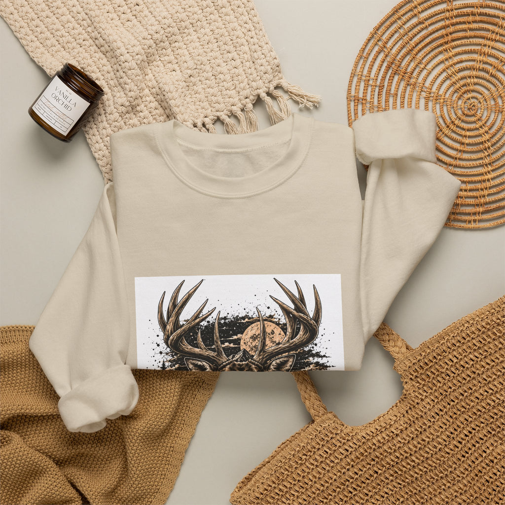 Deer Forest Crewneck Sweatshirt