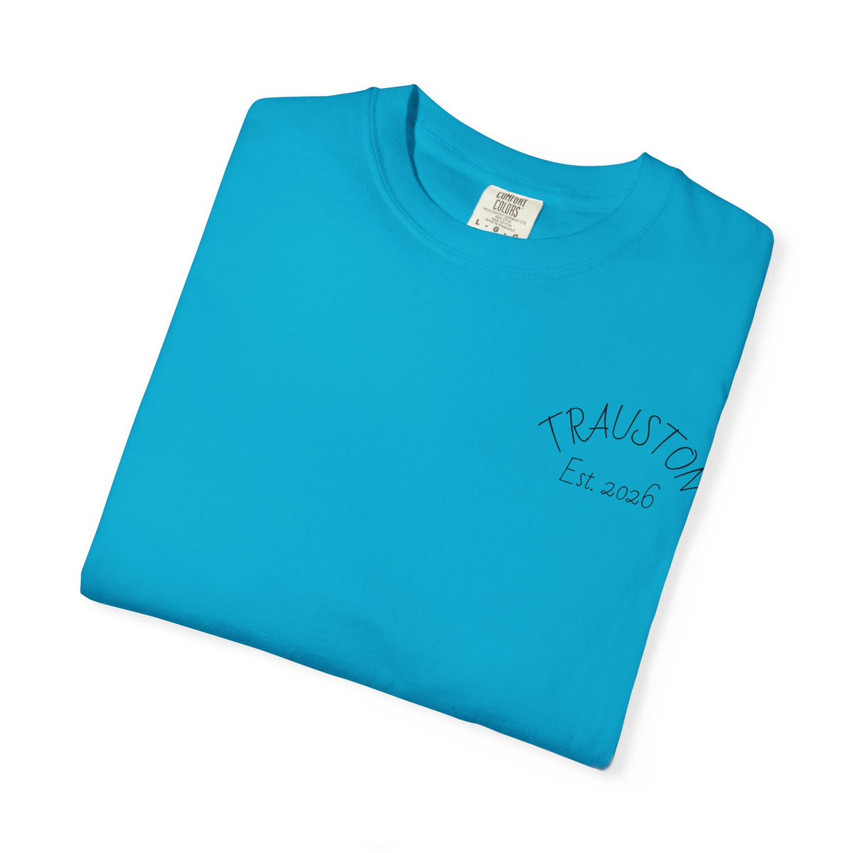 Est. 2026 & Wordmark Garment-Dyed Tee