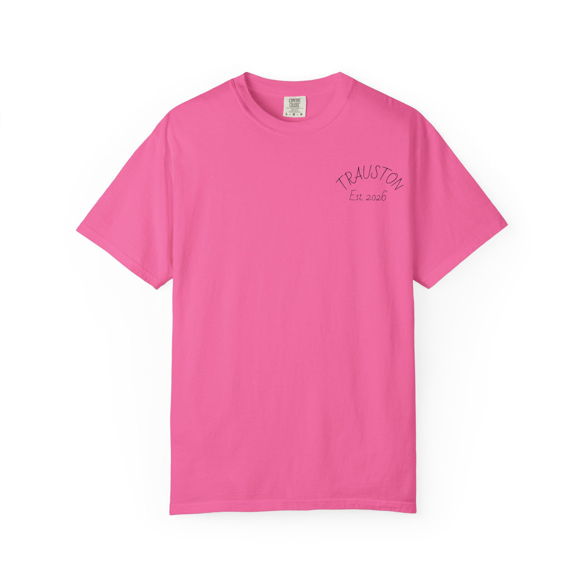 Est. 2026 & Wordmark Garment-Dyed Tee