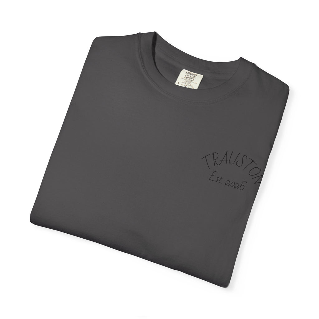 Est. 2026 & Wordmark Garment-Dyed Tee