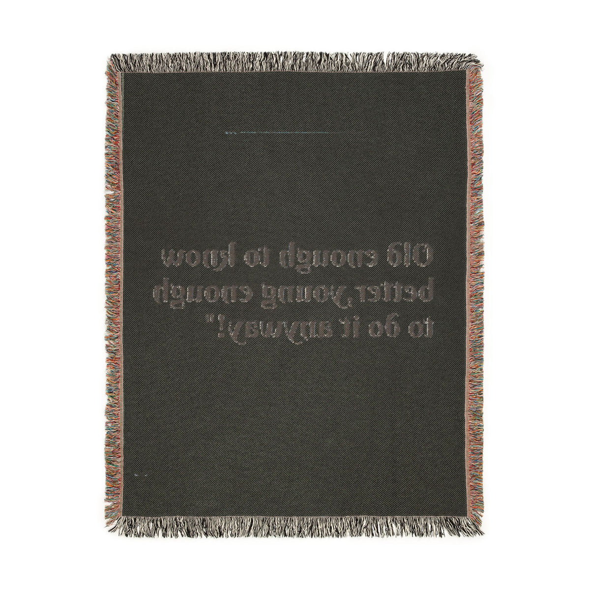 TRAUSTON | Old Enough Woven Blanket