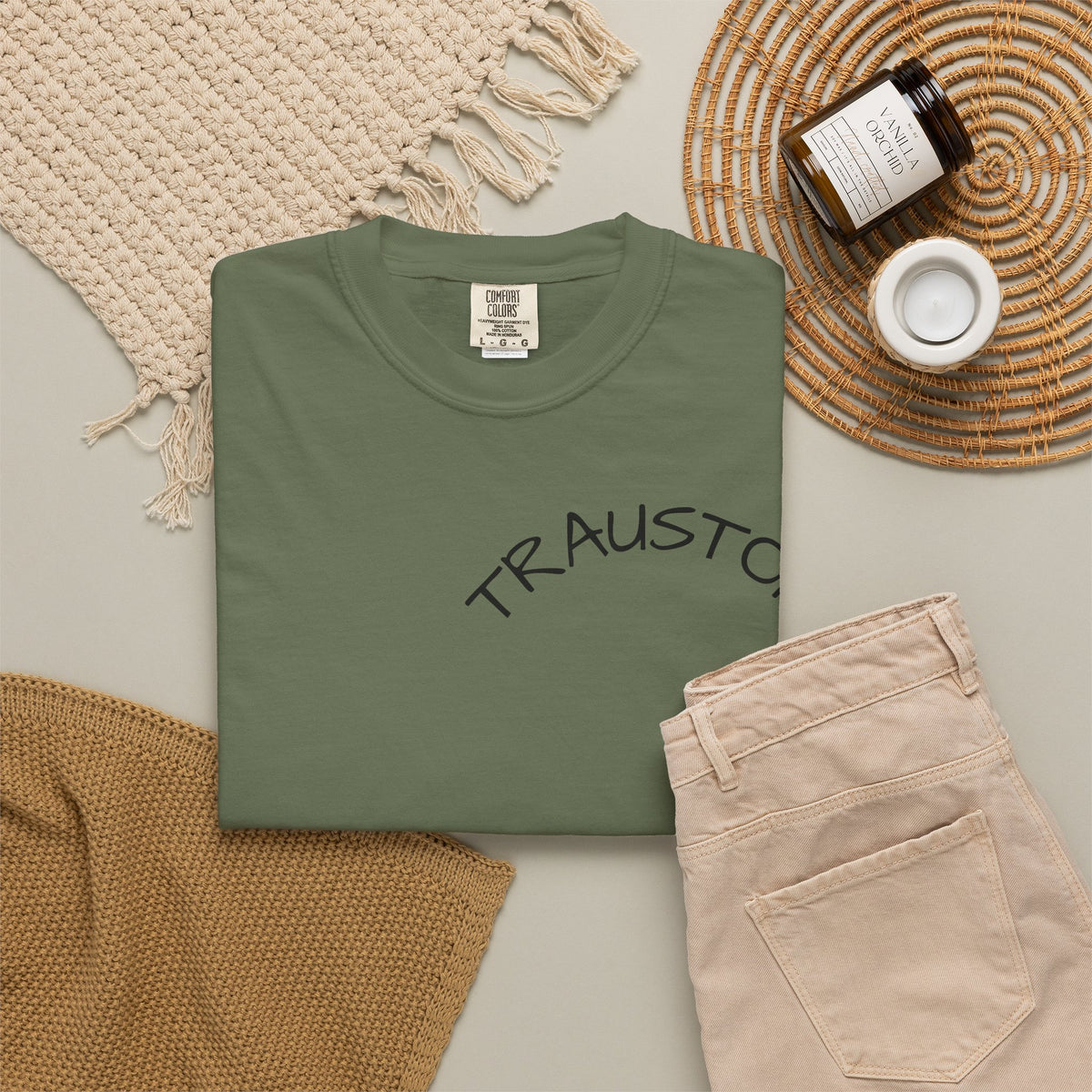 Founders Crest Garment-Dyed Tee